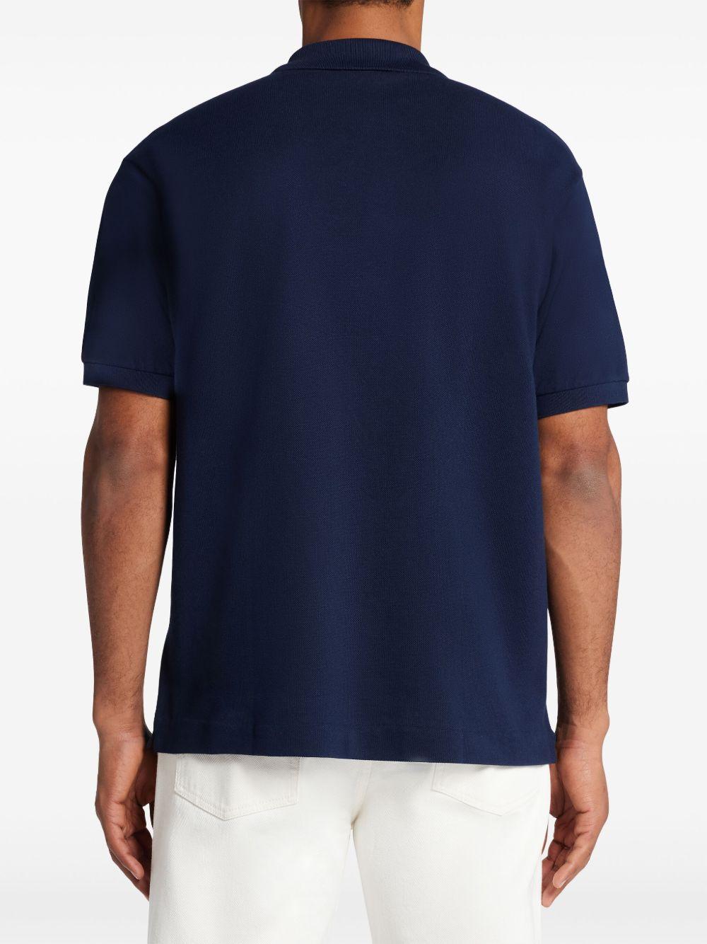 logo-appliqué polo shirt Product Image