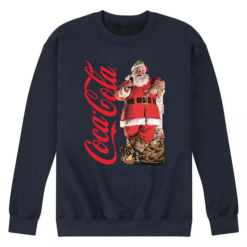 Men's CocaCola Vintage Santa Sweatshirt,  Product Image