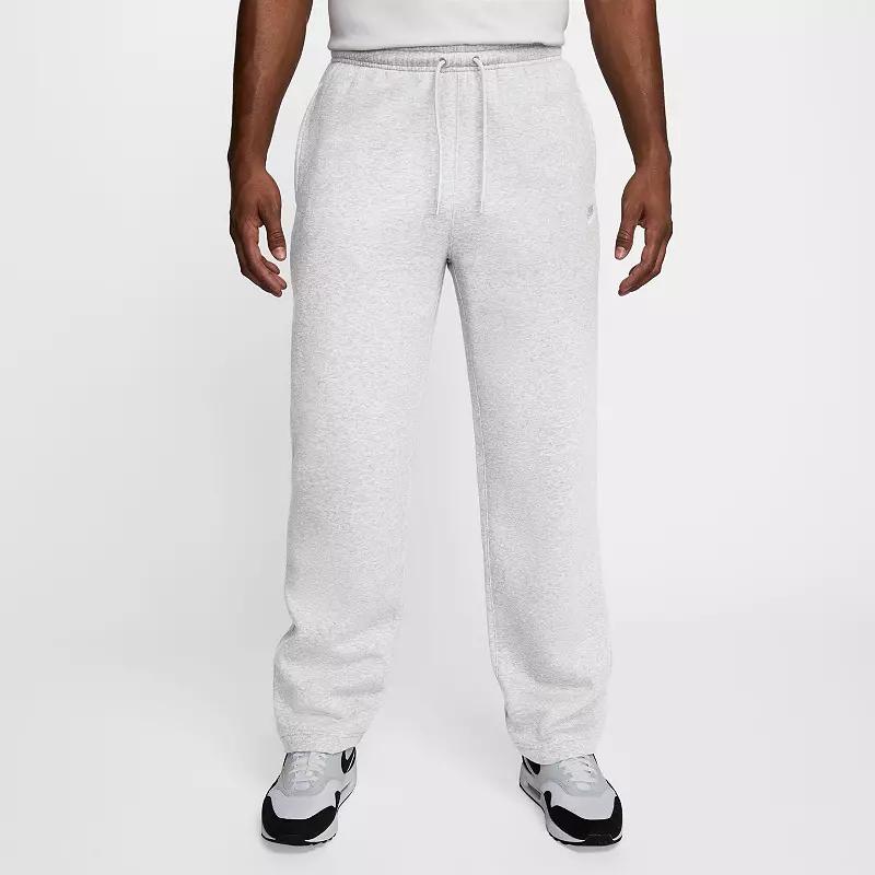 Nike Mens Club Open-Hem Fleece Pants | FN3730-451 Product Image
