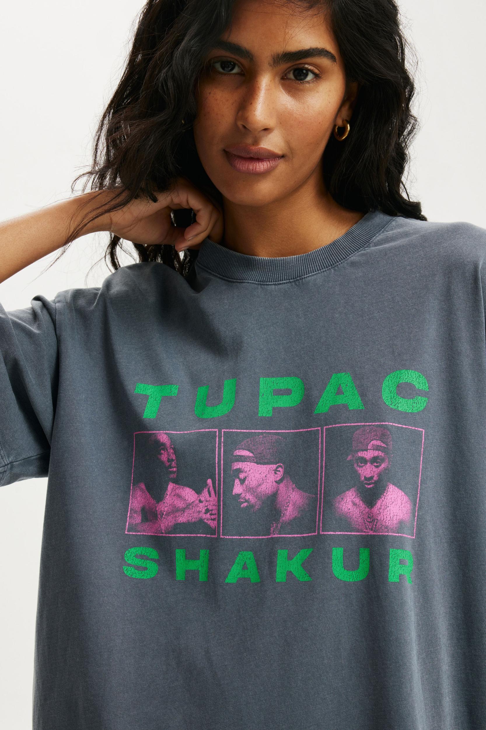Tupac Boxy Graphic Tee Product Image