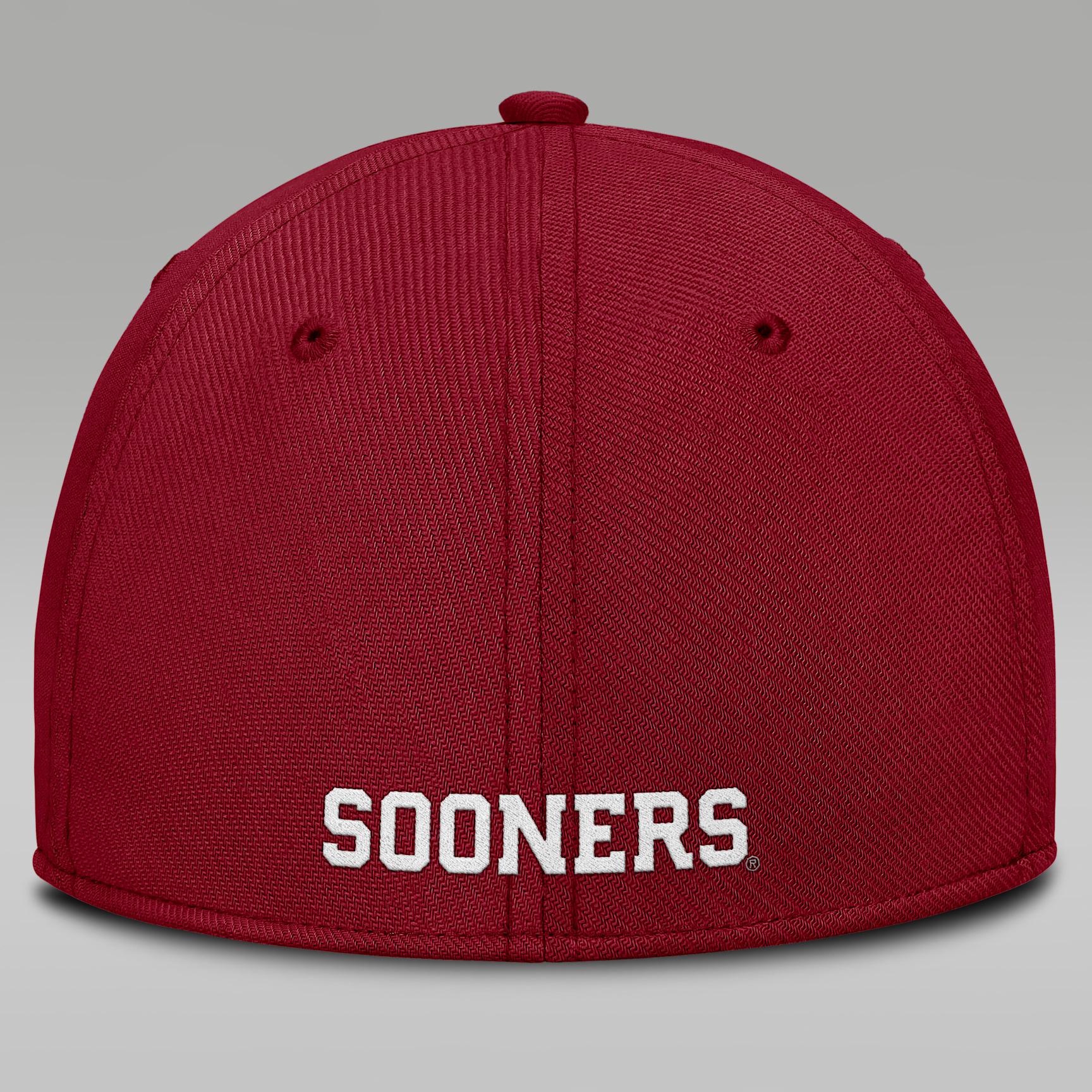 Oklahoma On-Field Rise Swoosh Men's Jordan Brand Dri-FIT College Hat Product Image