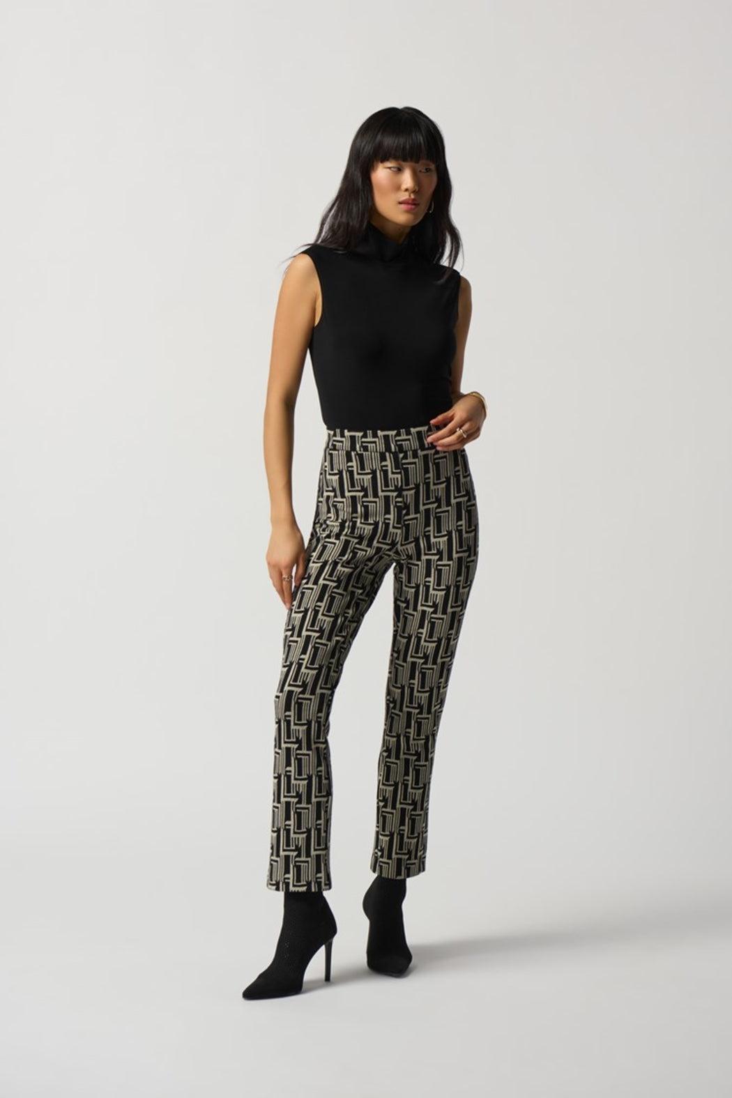 Joseph Ribkoff Pull-On Crop Pants Product Image