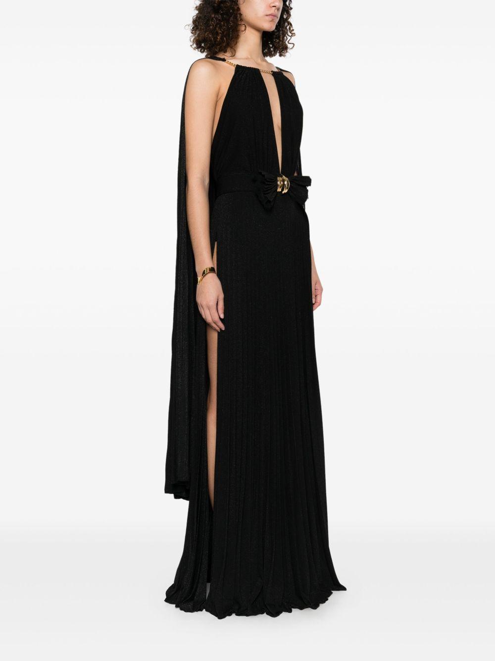 lurex cape gown  Product Image