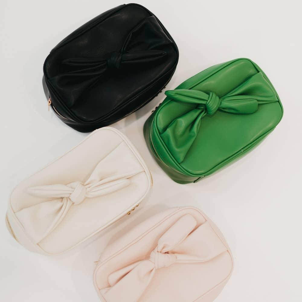 Madelyn Bow Makeup Bag Product Image