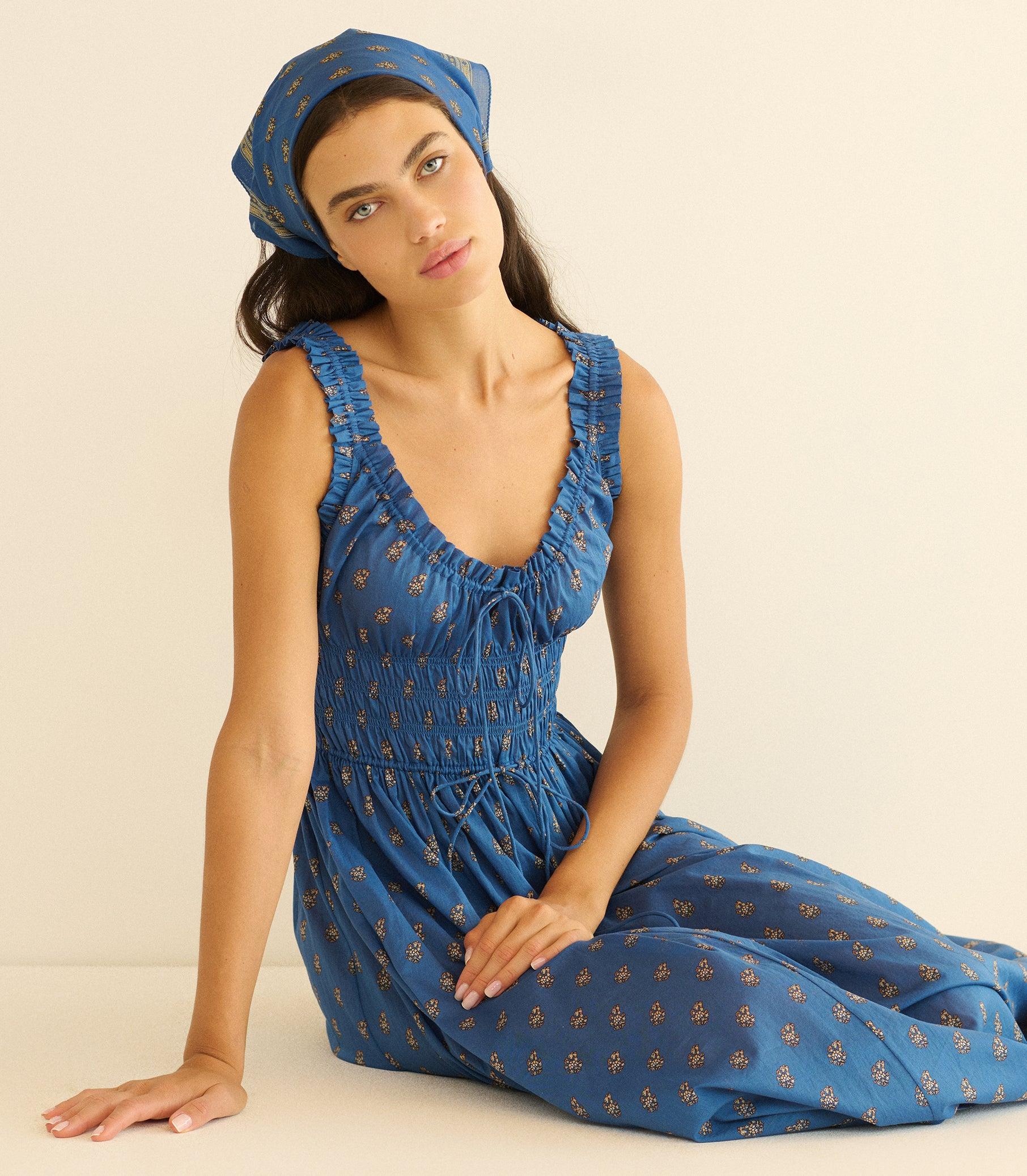 EMMARETTA DRESS -- EARTHA PAISLEY Product Image