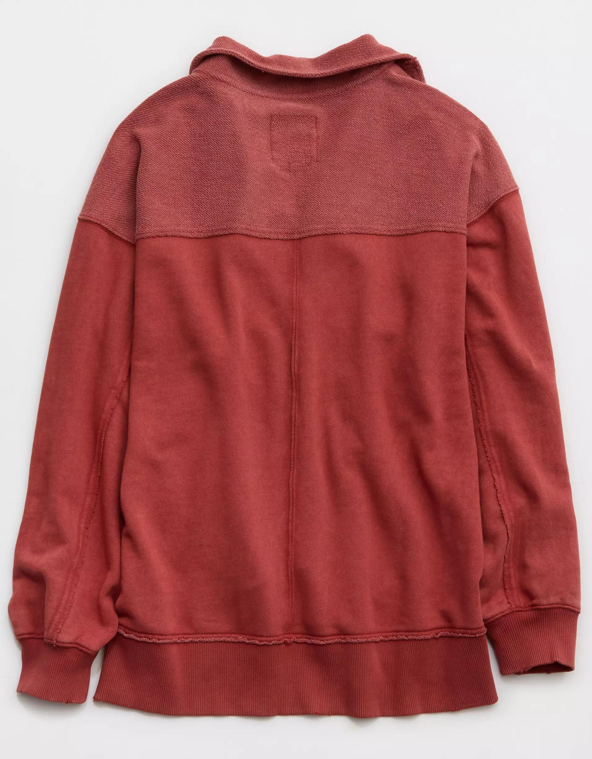 Aerie Starry Skies Open Neck Sweatshirt Product Image