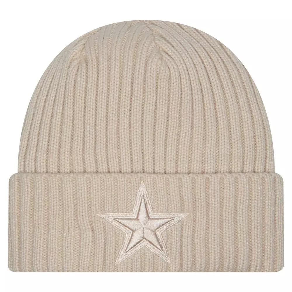 Men's New Era Stone Dallas Cowboys Color Pack Cuffed Knit Hat, Team Product Image