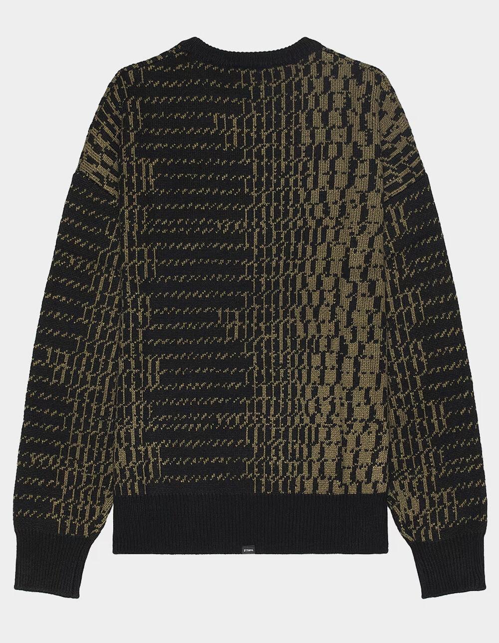 THRILLS Kitsch Mens Crewneck Sweater - BLACK COMBO Product Image