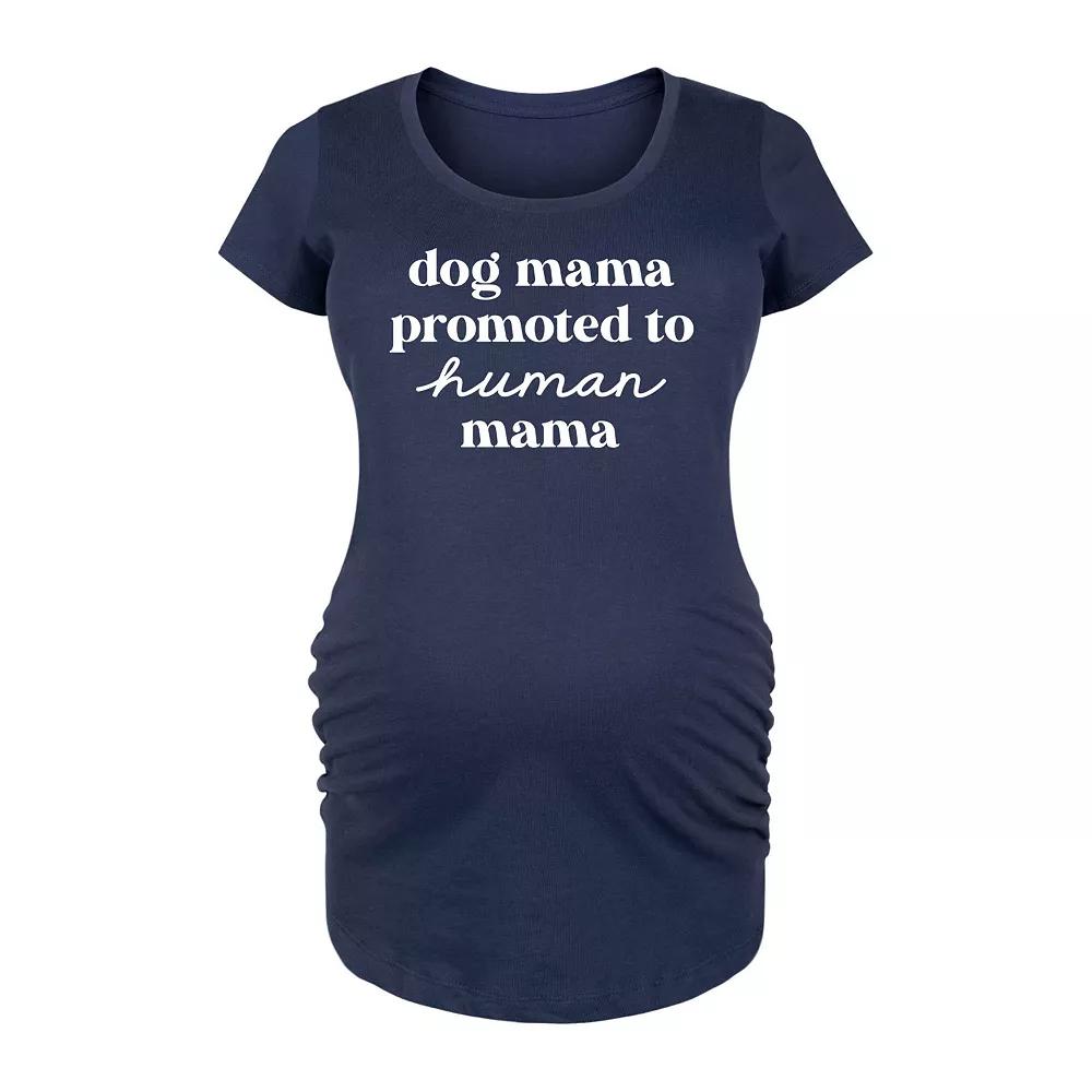 Maternity Dog Mama To Human Mama Graphic Tee, Women's,  Product Image