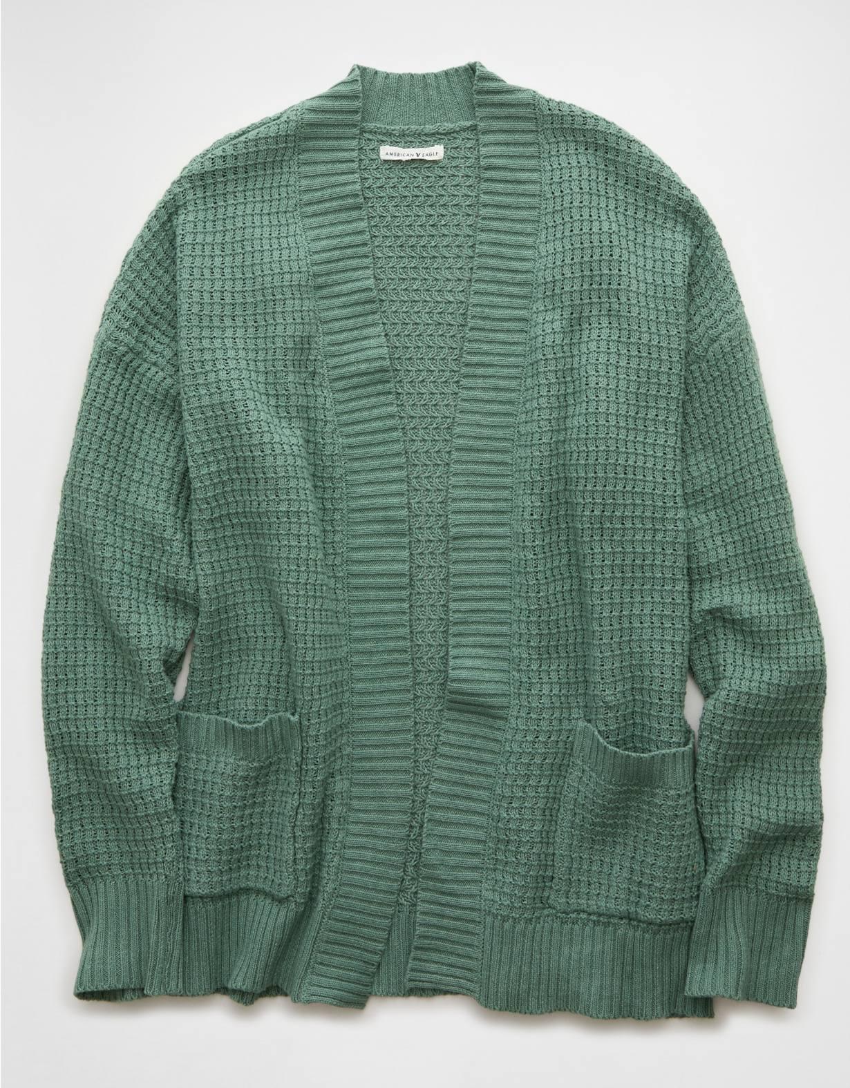 AE Open Stitch Cardigan Product Image