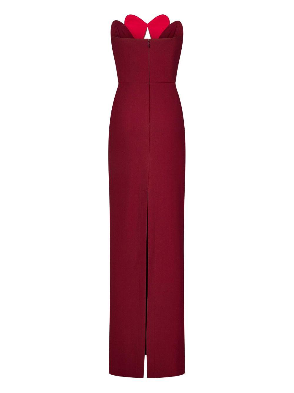 sweetheart-neckline maxi dress Product Image