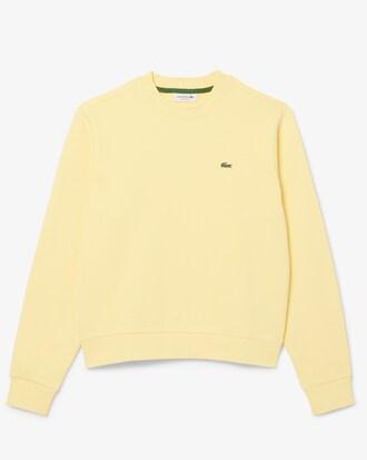 Relaxed Fit Fleece Crew Neck Sweatshirt Product Image