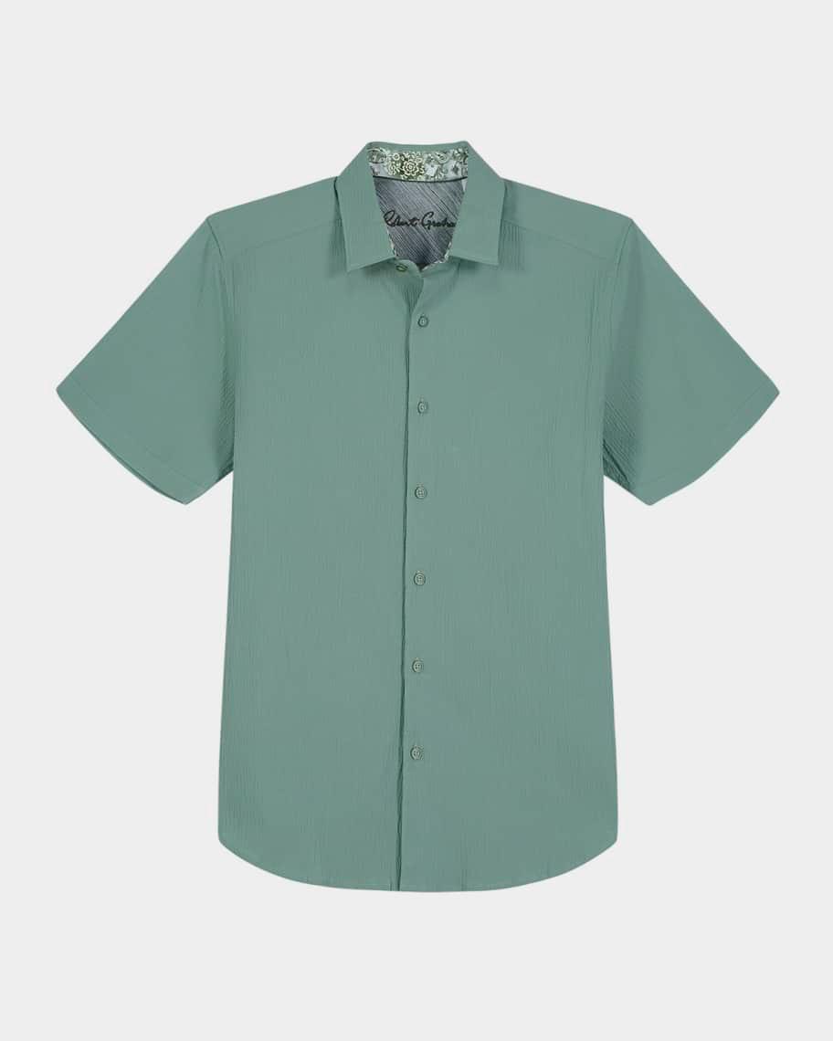 Mens Thresher Seersucker Short-Sleeve Shirt Product Image