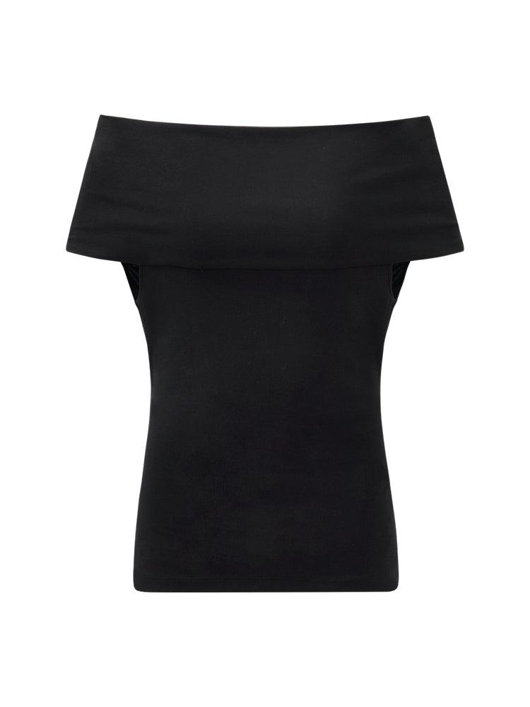Slim Off Shoulder Women Top Product Image
