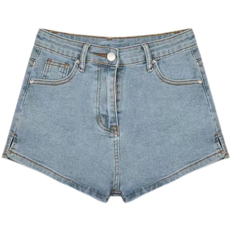 High Waist Short Jeans Product Image