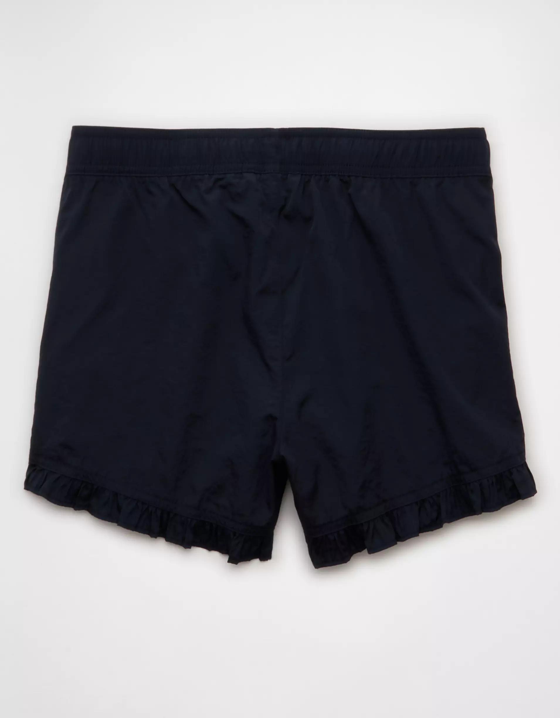 AE Stretch High-Waisted Ruffle Hem Short Product Image