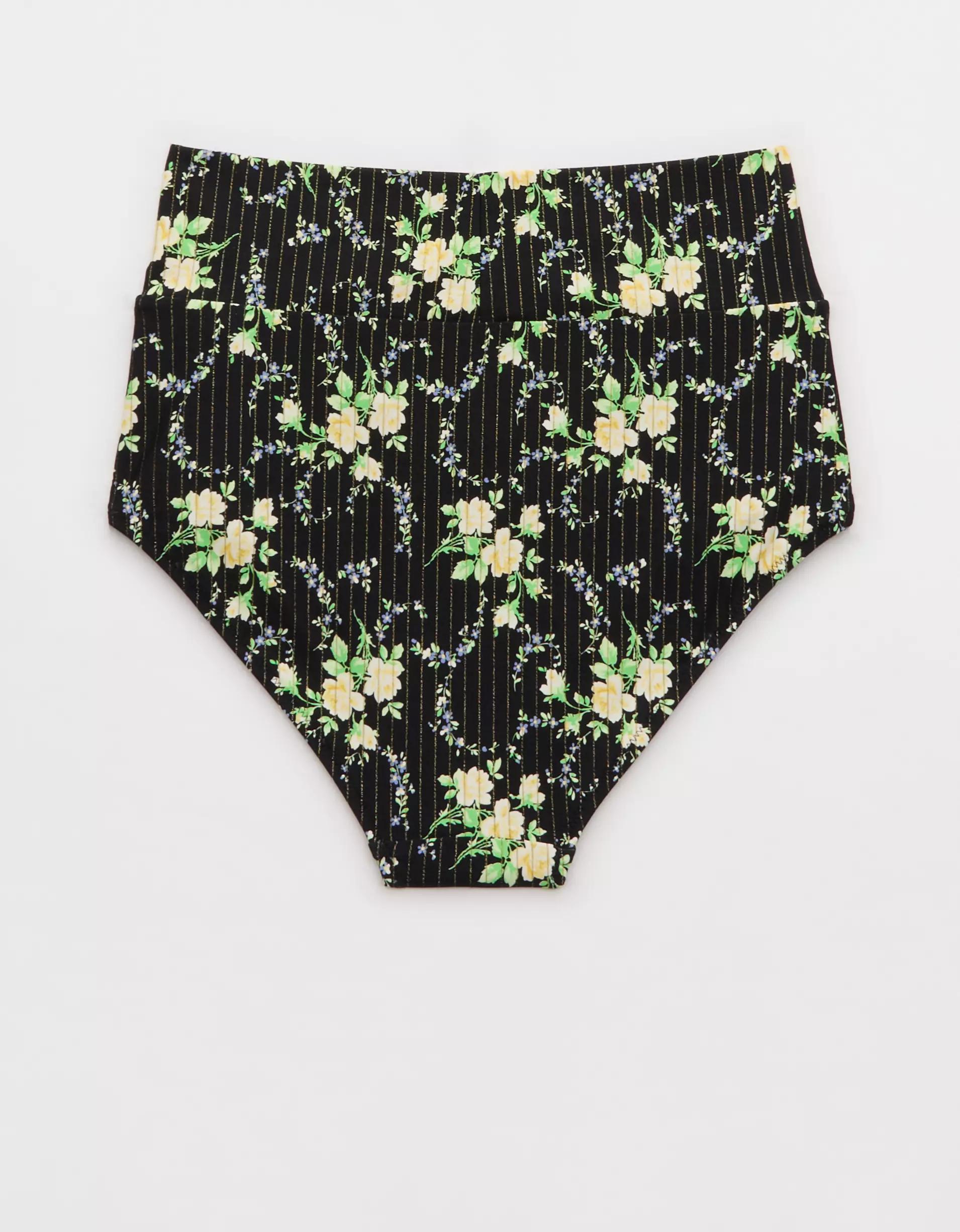 Aerie Crossover High Waisted Bikini Bottom Product Image