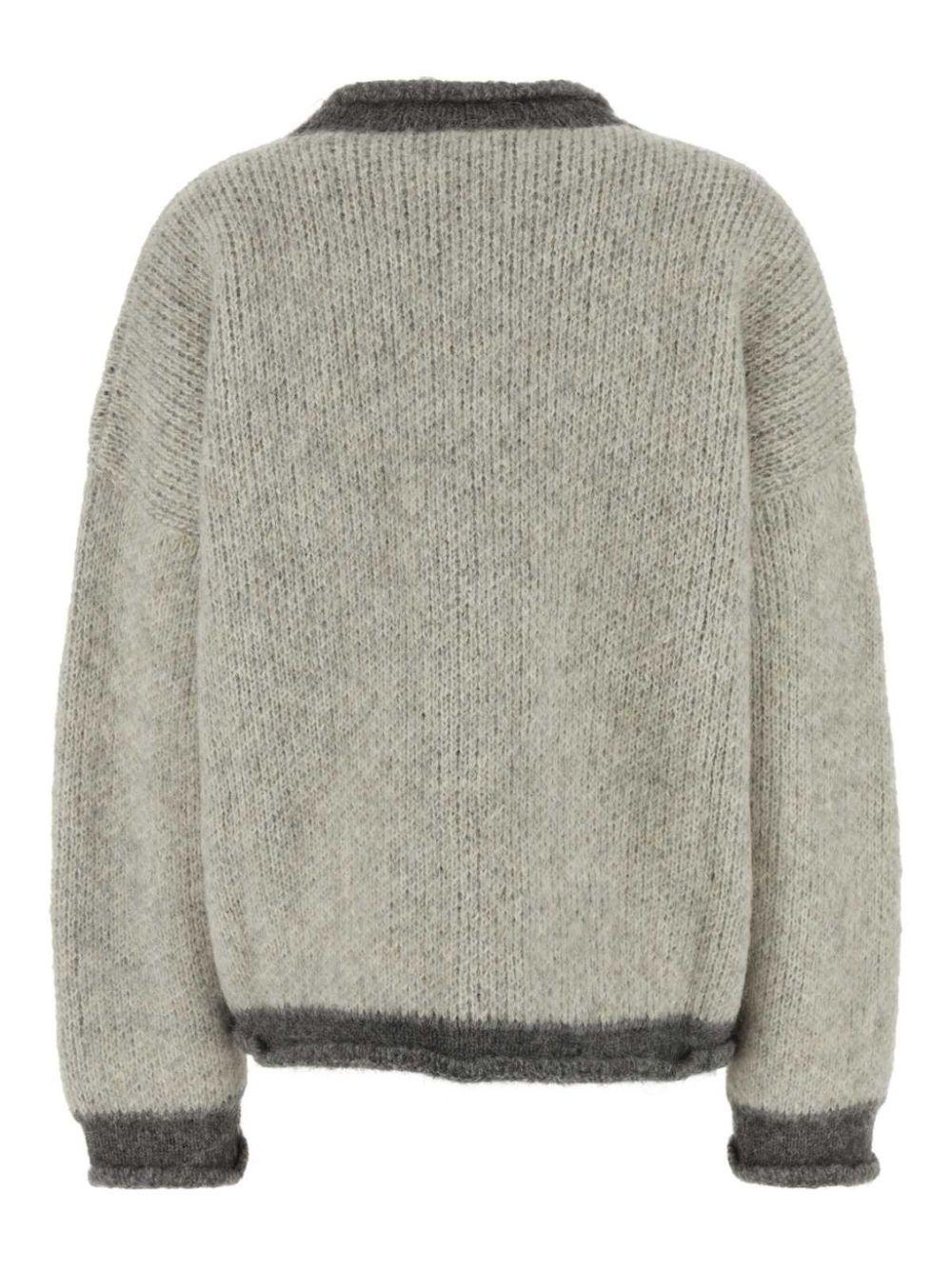 intarsia-knit logo sweater Product Image