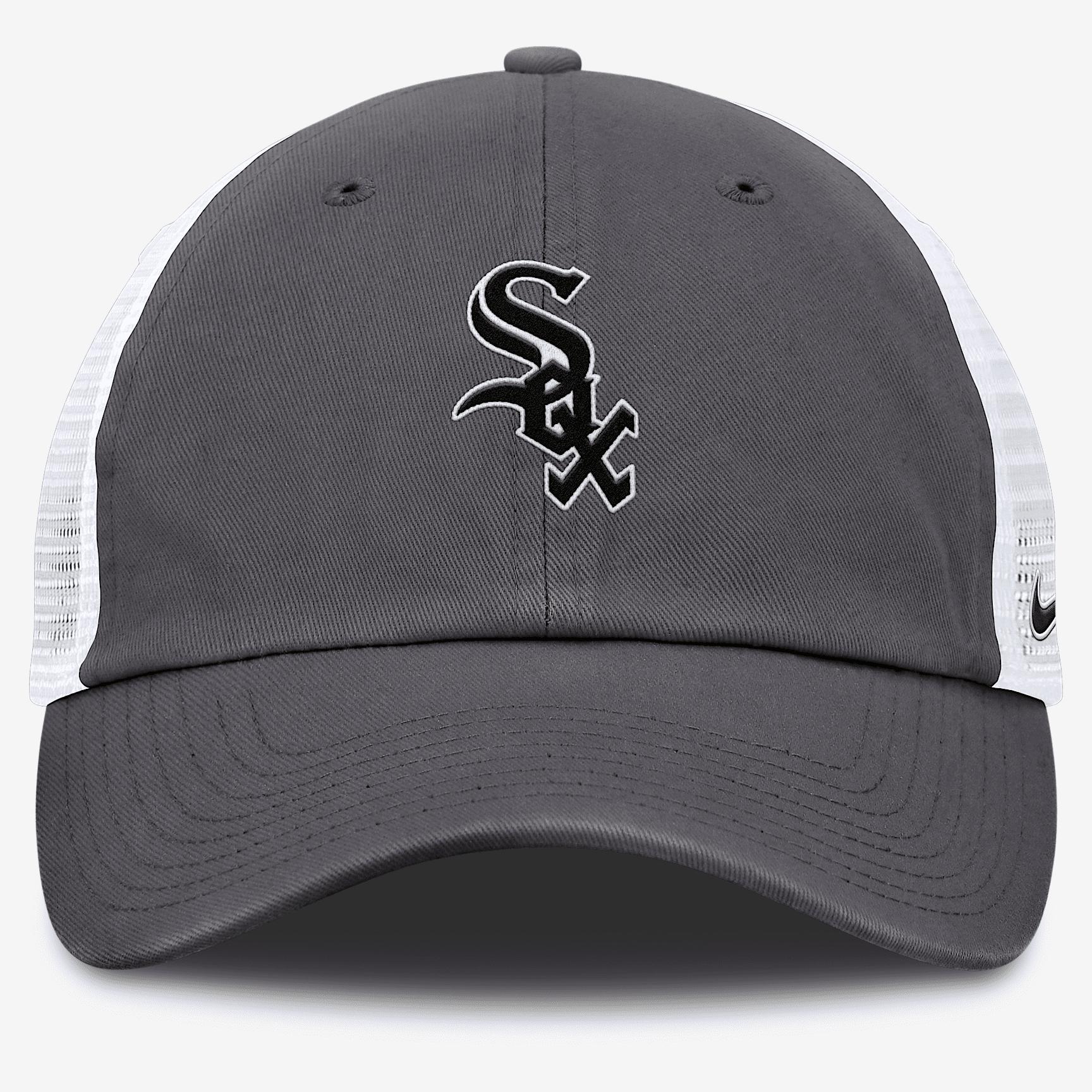 Men's Nike Gray Chicago White Sox Adjustable Trucker Hat,  Product Image