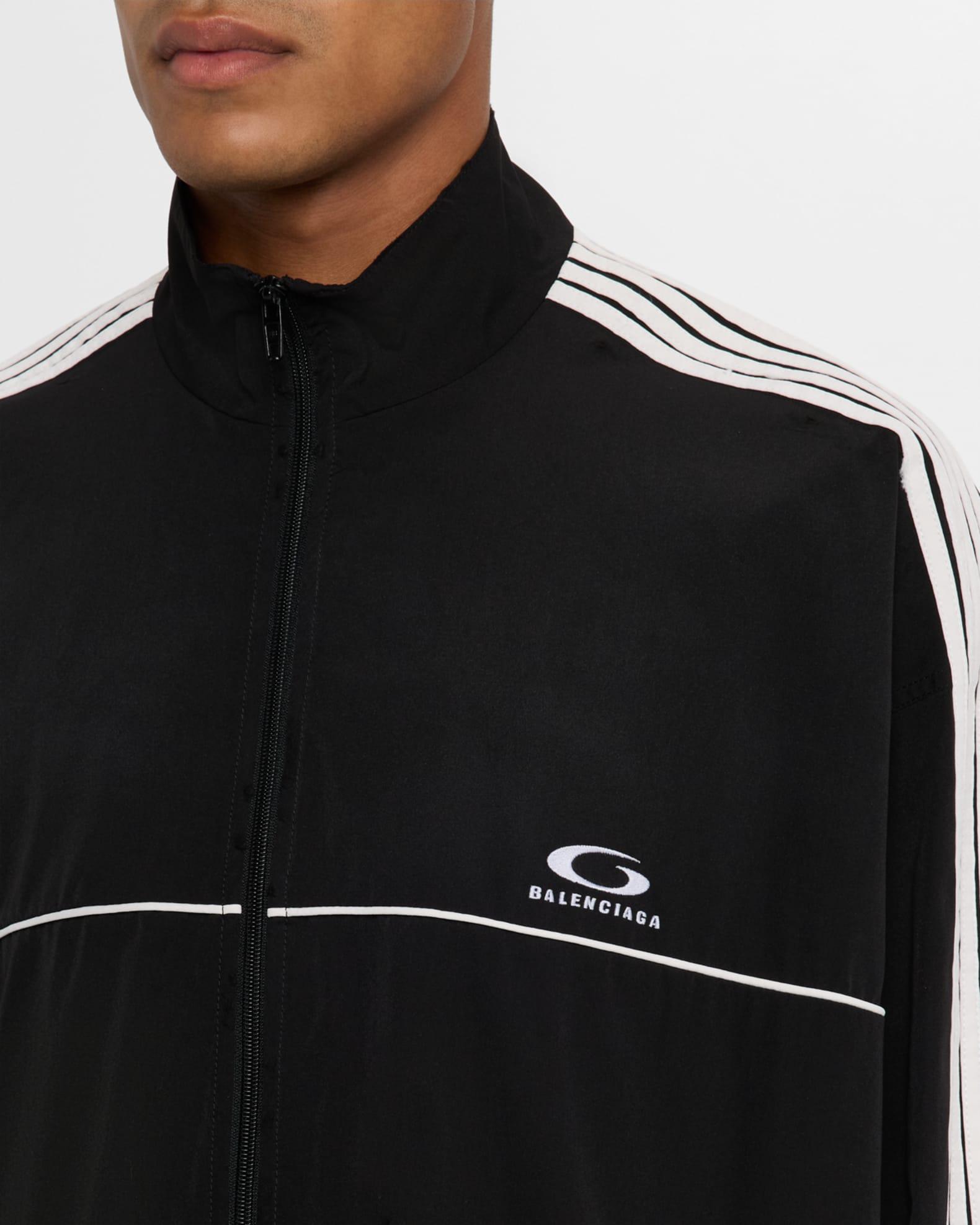 Men's Oversized-Fit Tracksuit Jacket Product Image