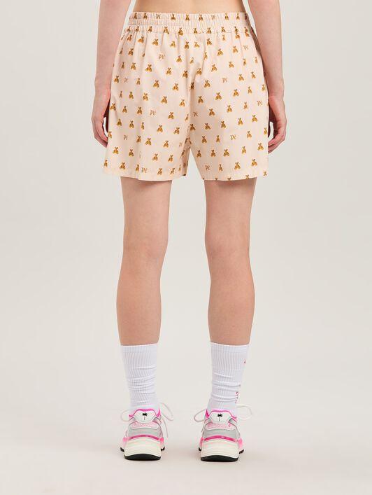 MINI BEAR MONOGRAM SHORTS SOFT PINK - BR Product Image