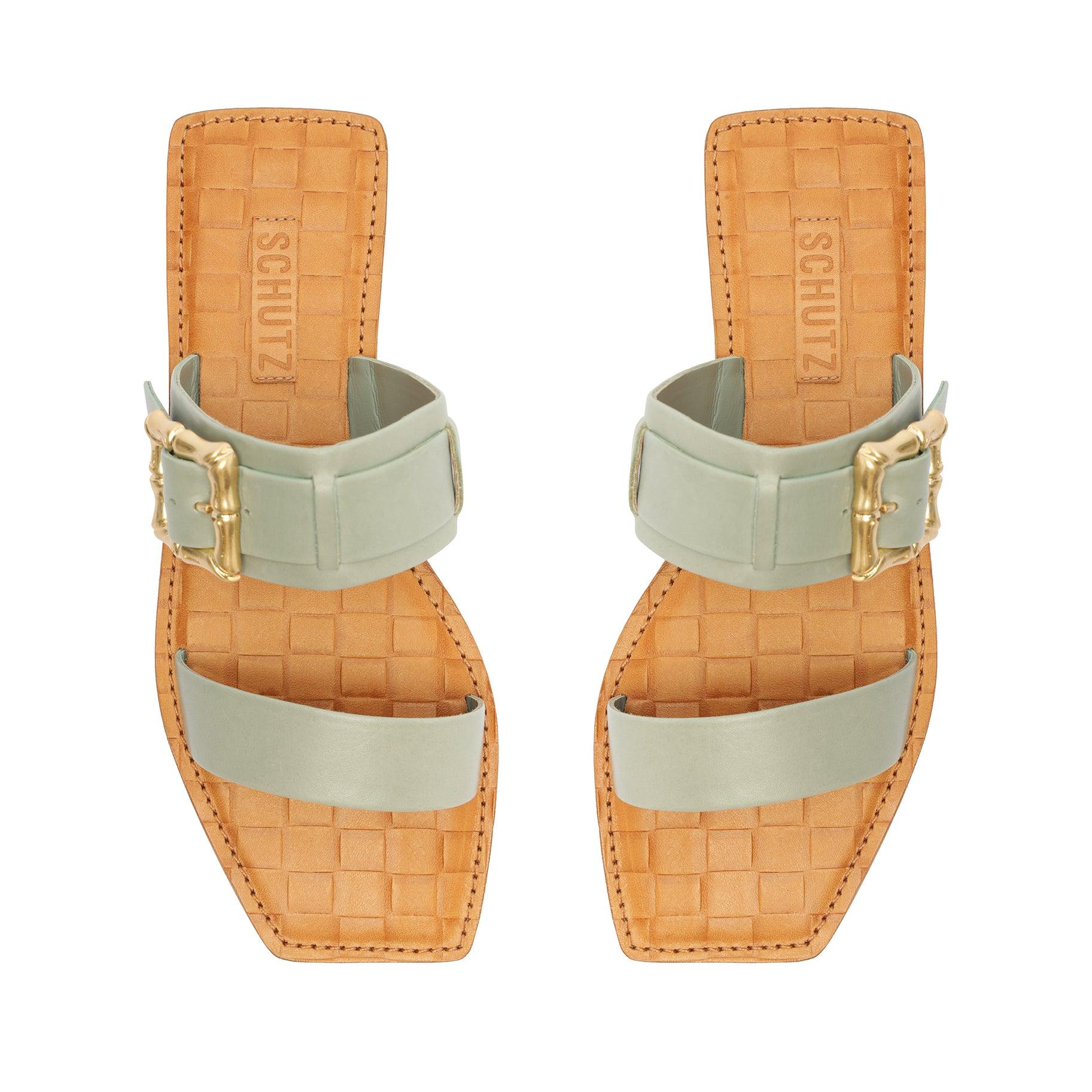 Enola Double Leather Sandal Female Product Image
