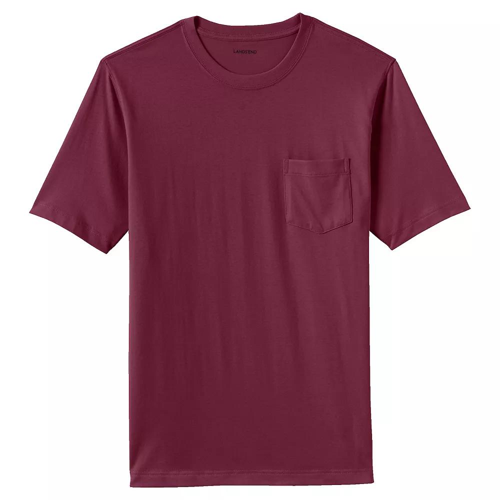 Men's Land's End Super-T Short Sleeve T-Shirt with Pocket,  Product Image