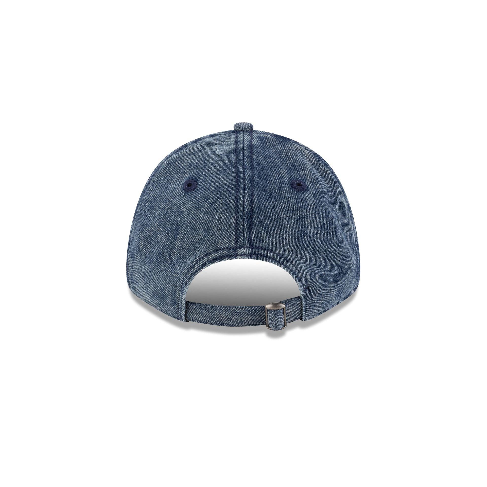 New York Yankees Blue Denim 9FORTY Adjustable Hat Male Product Image