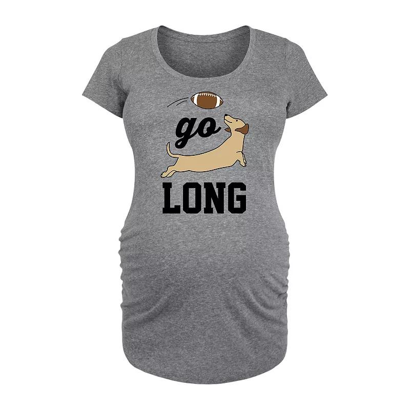 Maternity Go Long Graphic Tee, Women's,  Product Image