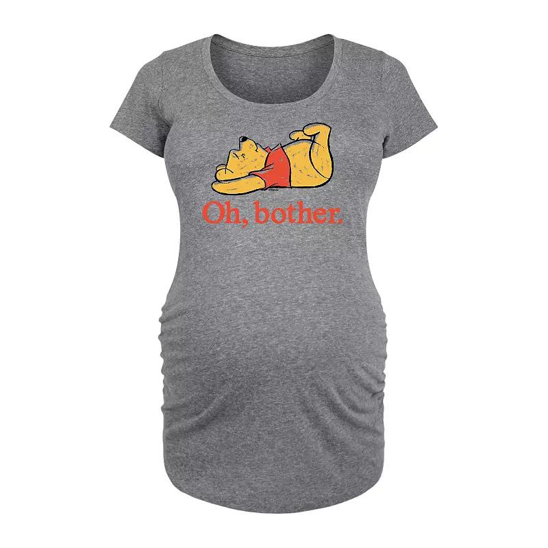 Disney's Winnie the Pooh Maternity Oh Bother Graphic Tee, Women's,  Product Image