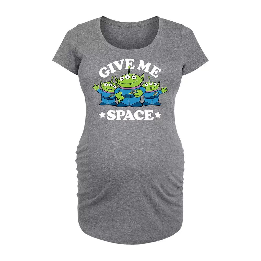 Disney / Pixar's Toy Story Aliens Maternity Give Me Space Graphic Tee, Women's,  Product Image