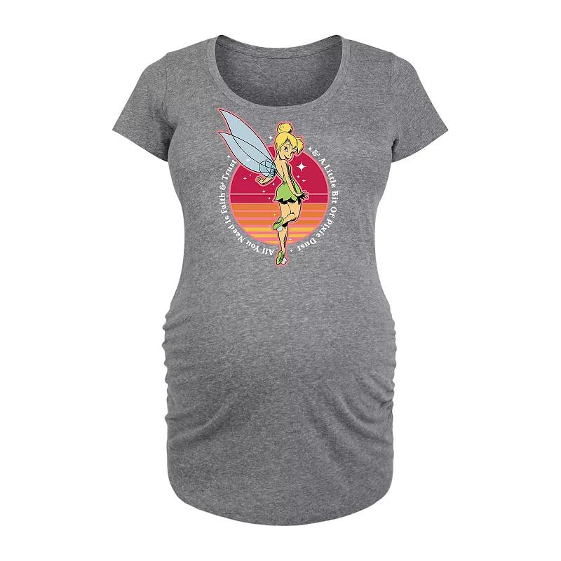 Disney's Peter Pan Maternity Faith Trust Pixie Dust Graphic Tee, Women's,  Product Image