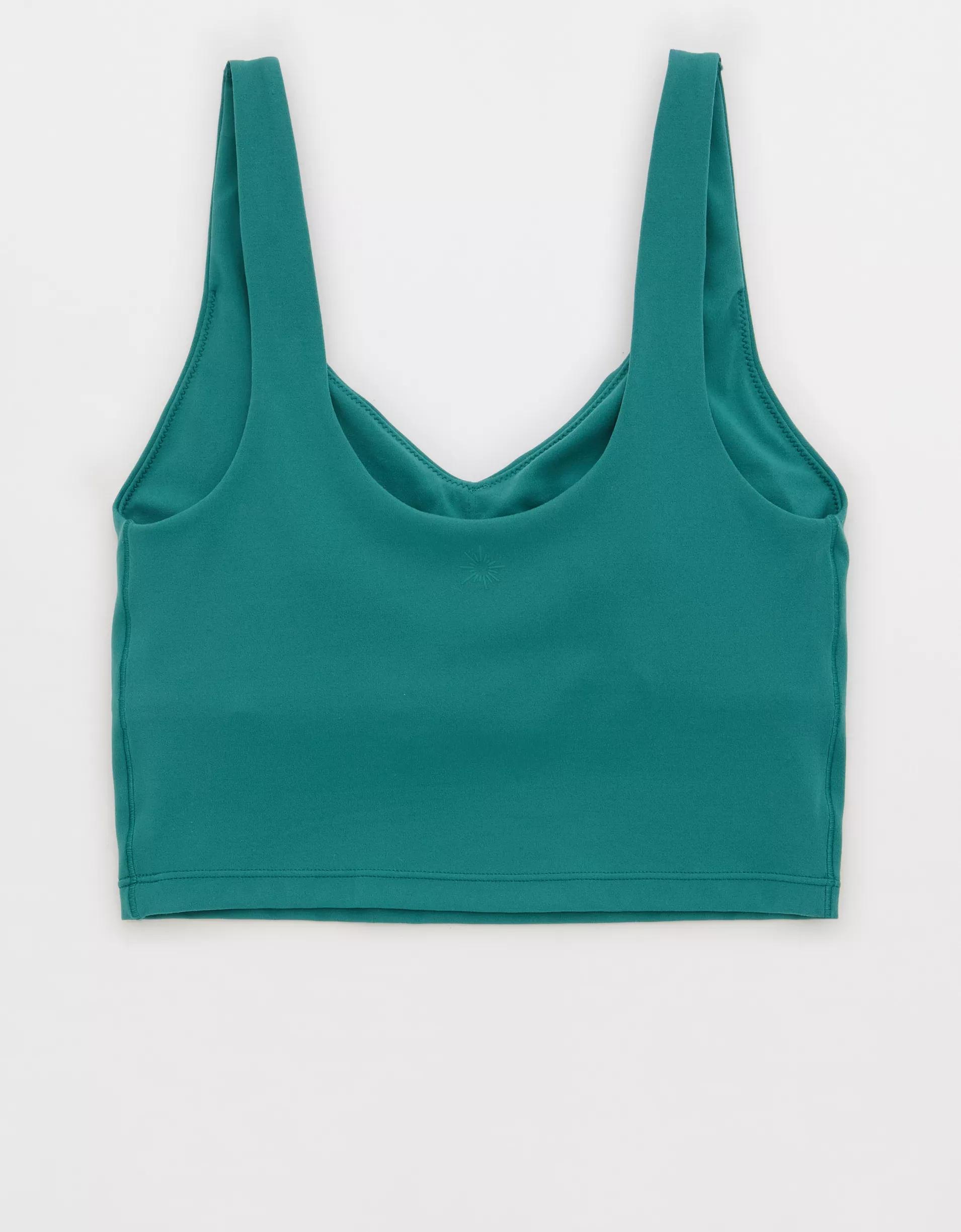 OFFLINE By Aerie Real Me Low Key Longline Sports Bra Product Image