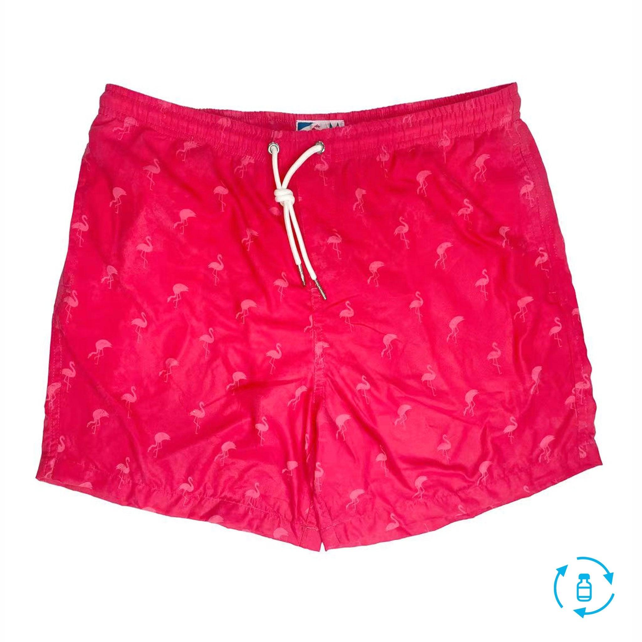 Bermies Pink to Flamingo Swim Trunks Male Product Image
