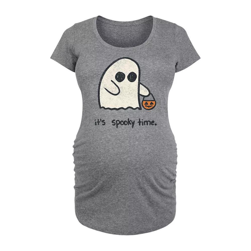 Maternity Its Spooky Time Halloween Graphic Tee, Women's,  Product Image