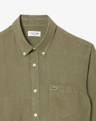 Regular Fit Linen Shirt Product Image