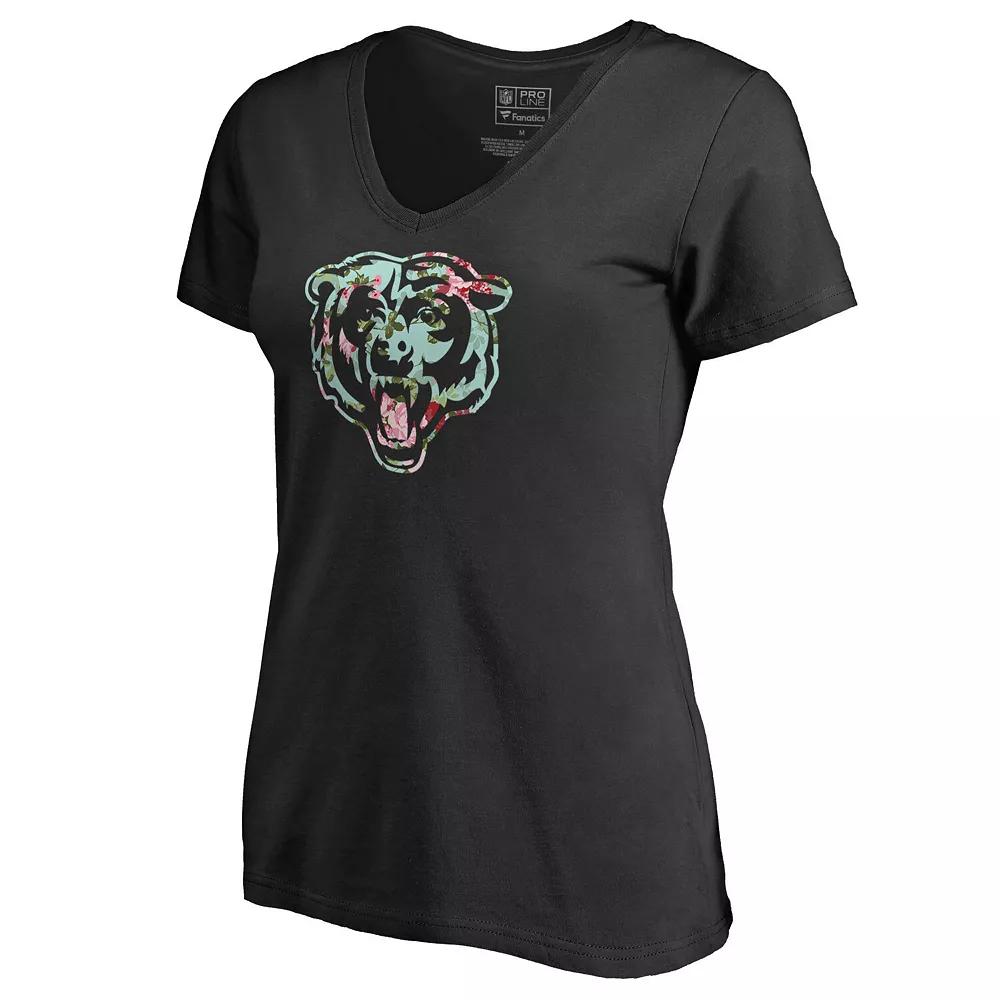 Women's Navy Auburn Tigers X Ray V-Neck T-Shirt, Size: Small, Blue Product Image