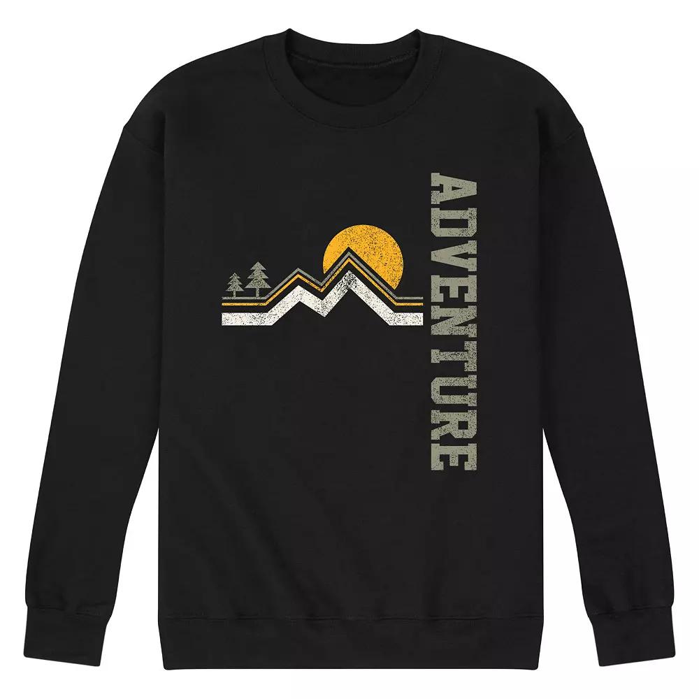 Men's Adventure Mountains Sweatshirt,  Product Image