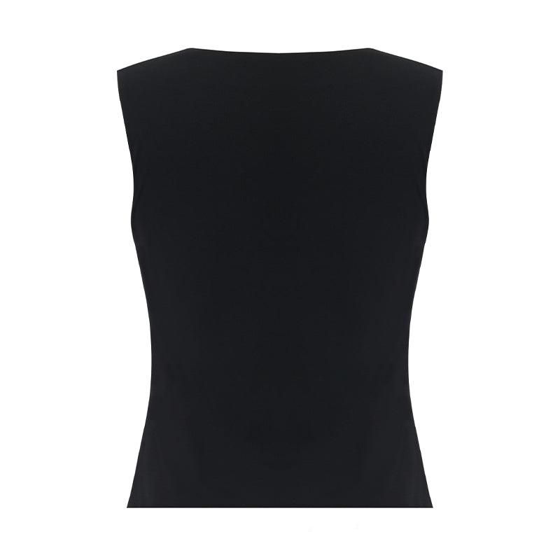 Knitted Camisole With Detachable Chest Pads Product Image