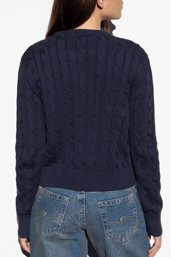 Button down cardigan with star Product Image