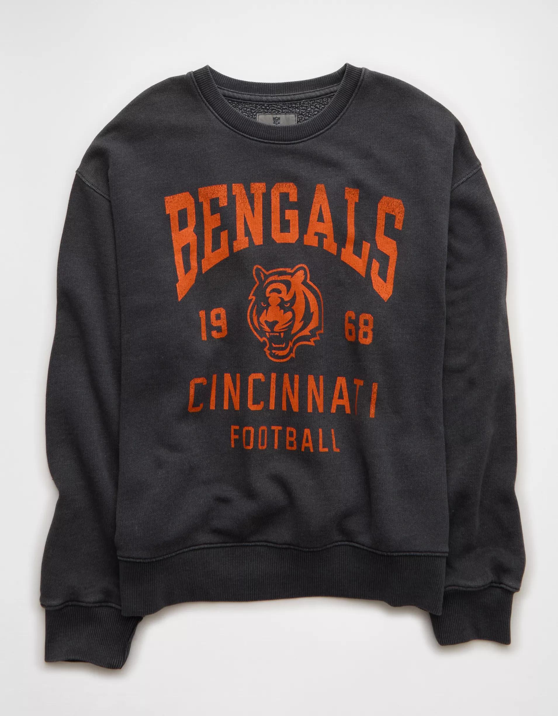 AE NFL Cincinnati Bengals Relaxed Fit Sweatshirt Product Image