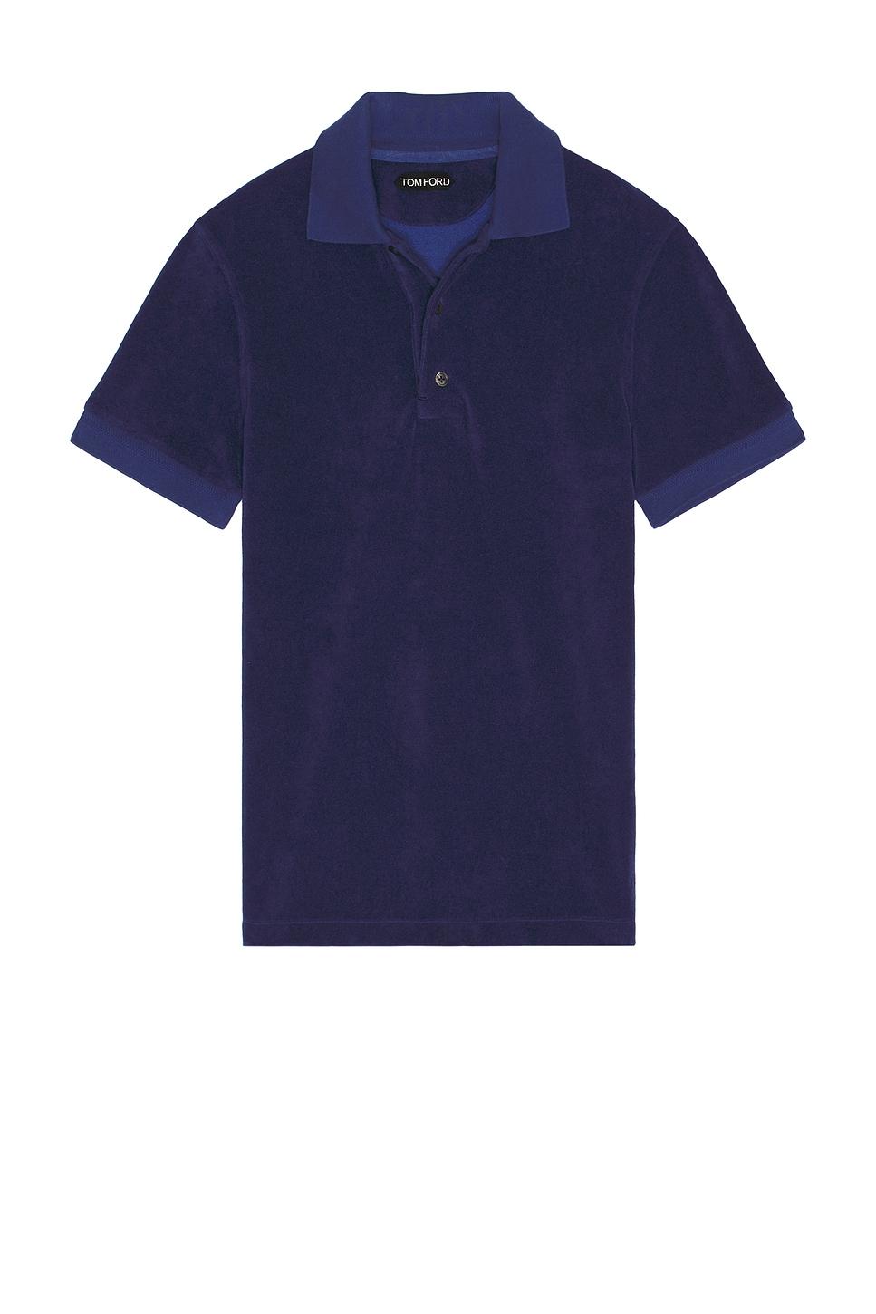 Towelling Short Sleeve Polo Product Image