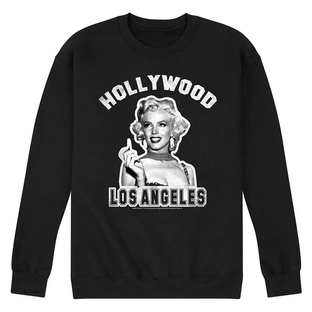 Men's Marilyn Monroe Hollywood Sweatshirt,  Product Image