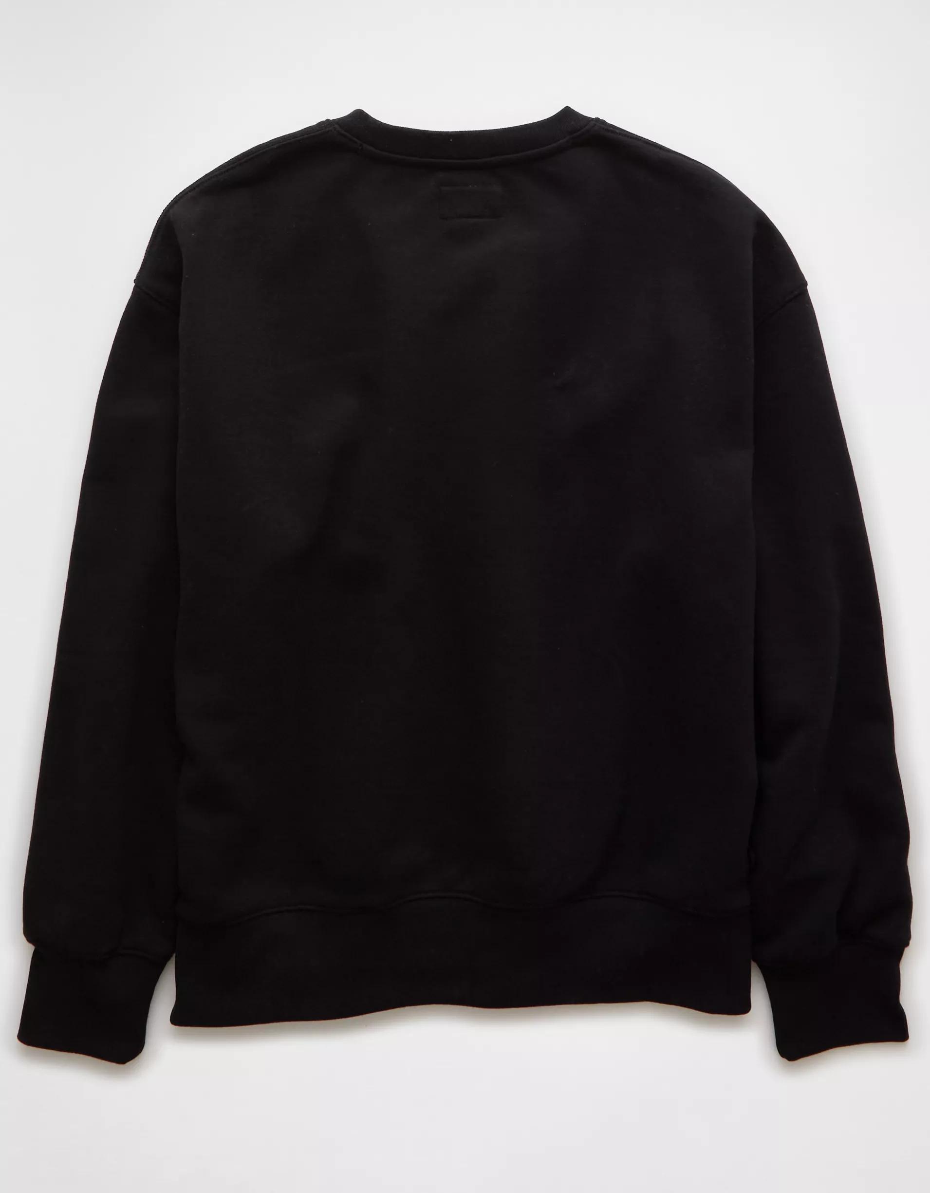 AE Everyday Luxe Crew Neck Sweatshirt Product Image