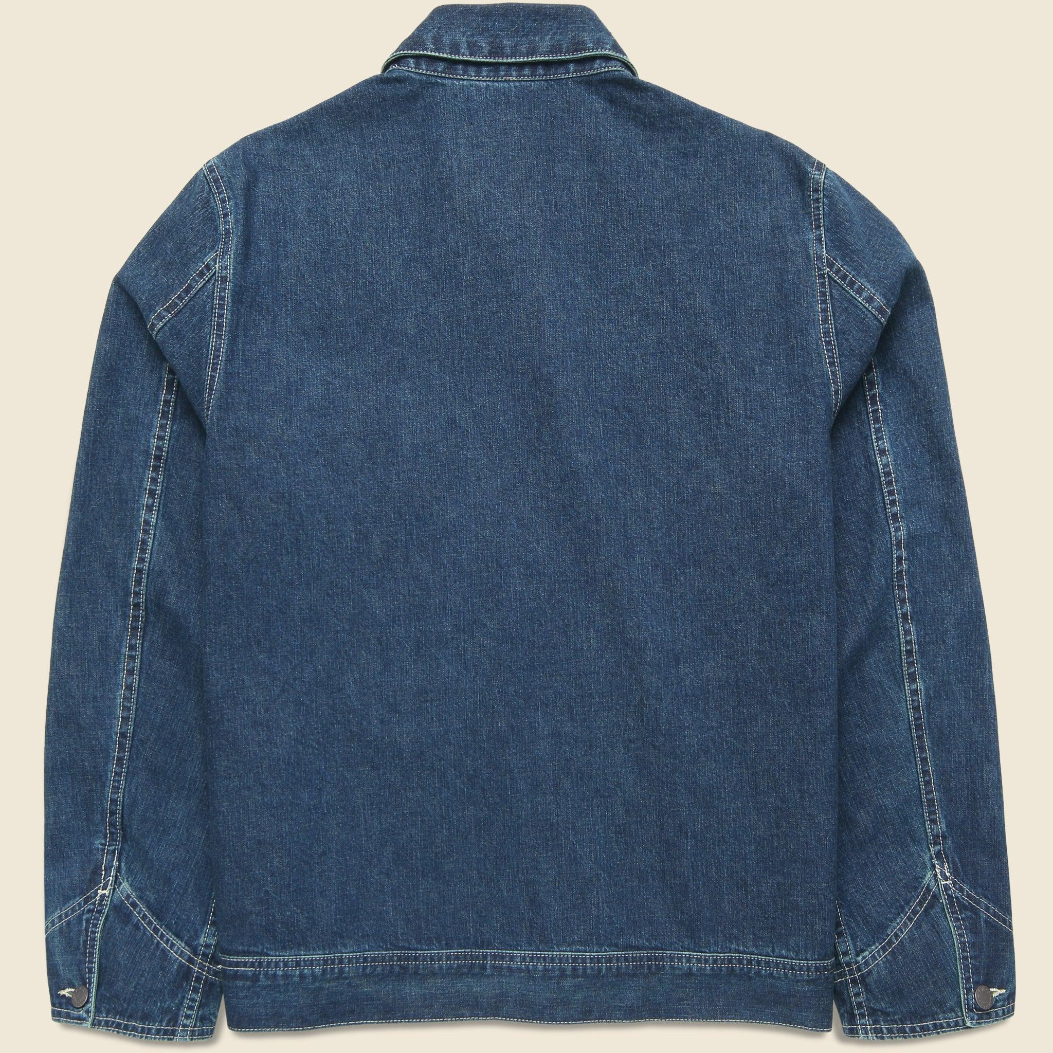 Denim Chore Jacket - Indigo Product Image