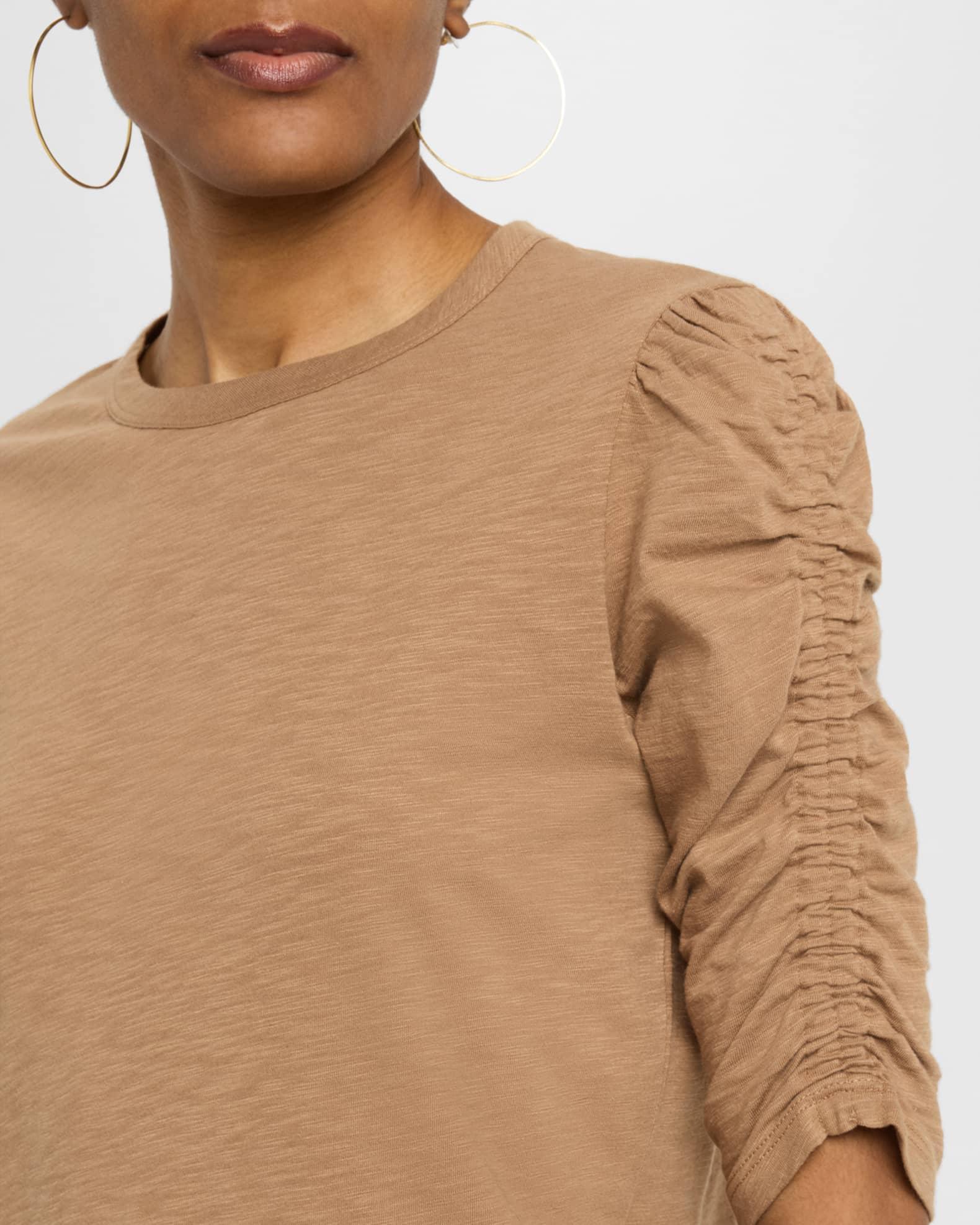Waldorf Ruched-Sleeve Tee Product Image