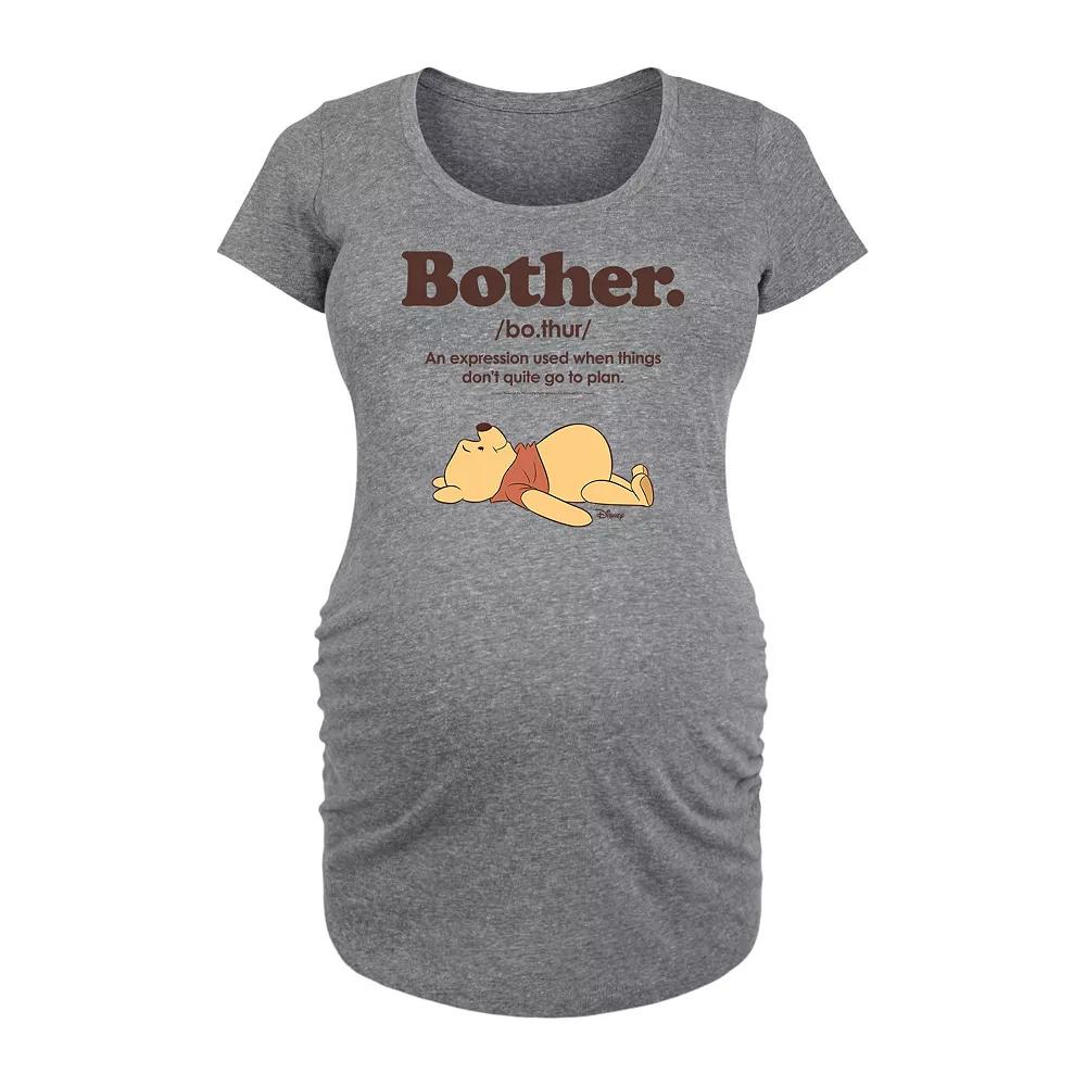 Disney's Winnie the Pooh Maternity Bother Definition Graphic Tee, Women's,  Product Image