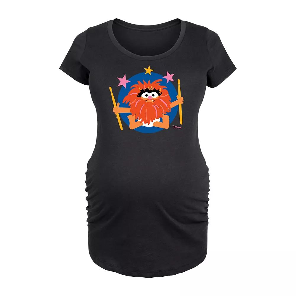 Disney's The Muppets Maternity Baby Animal With Stars Graphic Tee, Women's,  Product Image