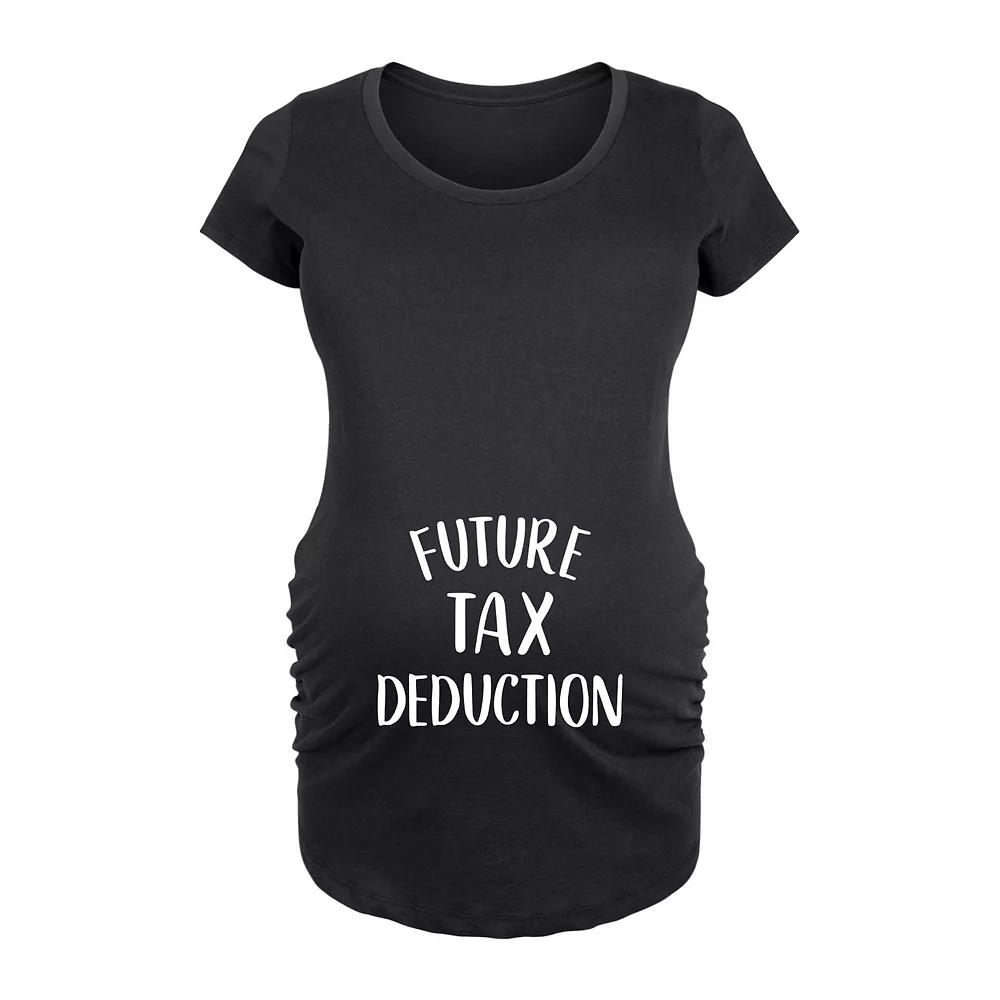 Maternity Future Tax Deduction Graphic Tee, Women's,  Product Image