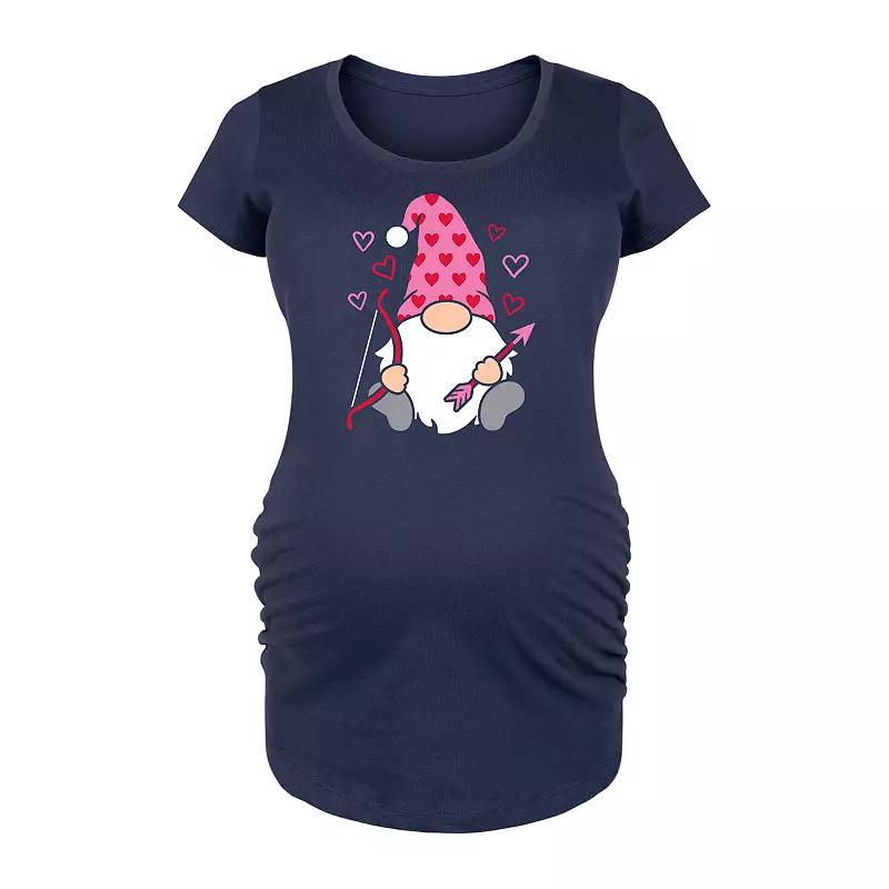 Maternity Cupid Gnome Graphic Tee, Womens Product Image